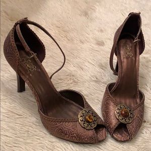 Carlos Santana Strappy Heels